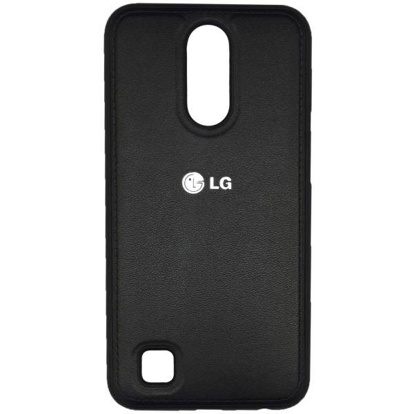 TPU Leather Design Cover For LG K10/2017، کاور ژله ای طرح چرم مناسب برای گوشی موبایل LG K10/2017