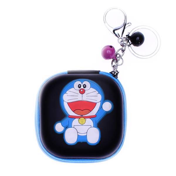 کیف هندزفری چرمی مدل doraemon