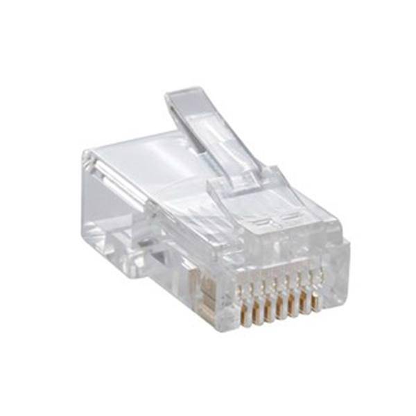 D-Link NPG-5E1TRA501-100 Cat5E Connector، کانکتور Cat5E دی لینک مدل NPG-5E1TRA501-100 بسته 100 عددی
