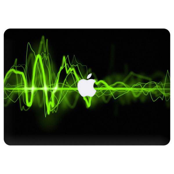 Wensoni Sound Waves Sticker For 15 Inch MacBook Pro، برچسب تزئینی ونسونی مدل Sound Waves مناسب برای مک بوک پرو 15 اینچی