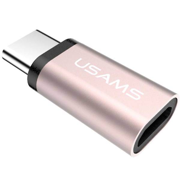 Usams USB-C To microUSB Adapter، مبدل USB-C به microUSB یوسمز