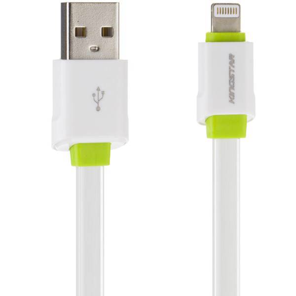 Kingstar KS01i USB To Lightning Cable 2m، کابل تبدیل USB به لایتنینگ کینگ استار مدل KS01i طول 2 متر