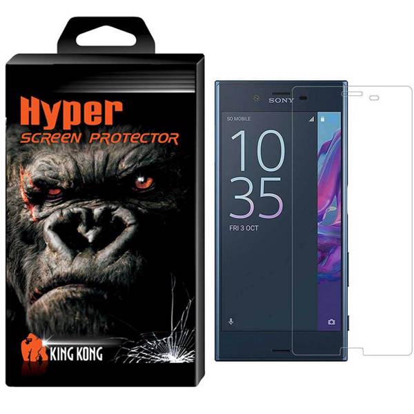 Hyper Protector King Kong Glass Screen Protector For Sony Xperia XZ، محافظ صفحه نمایش شیشه ای کینگ کونگ مدل Hyper Protector مناسب برای گوشی Sony Xperia XZ