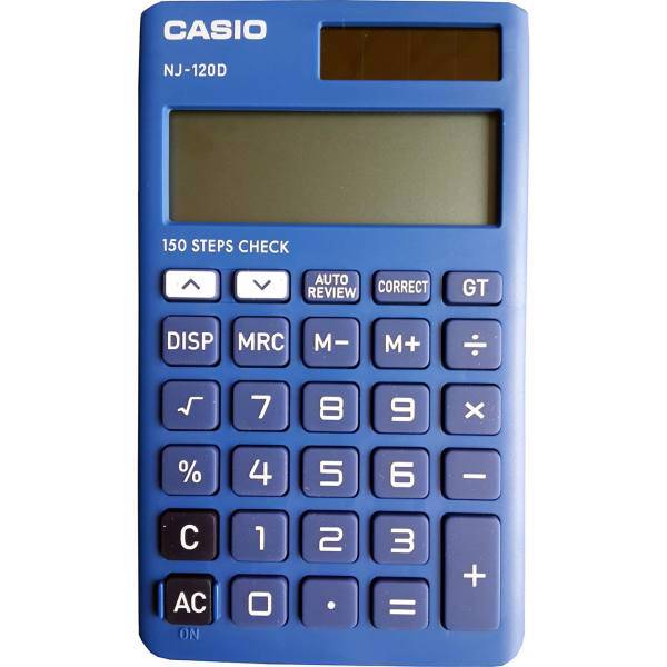 Casio NJ-120D Calculator، ماشین حساب کاسیو مدل NJ-120D