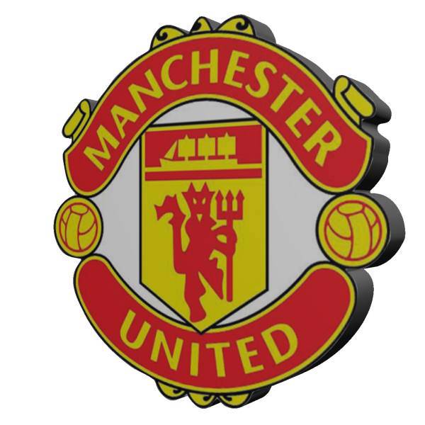 استیکر چوبی منچستر یونایتد بانیبو مدل Manchester United