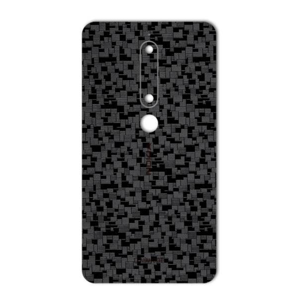 MAHOOT Silicon Texture Sticker for Nokia 6/1، برچسب تزئینی ماهوت مدل Silicon Texture مناسب برای گوشی Nokia 6/1