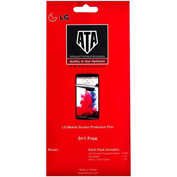 ATA Screen Protector For LG V10 Pack Of 6، محافظ صفحه نمایش ای تی ای مناسب برای گوشی موبایل ال جی V10 بسته 6 عددی