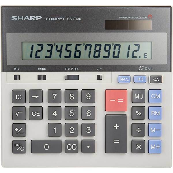 Sharp CS-2130 Calculator، ماشین حساب شارپ مدل CS-2130
