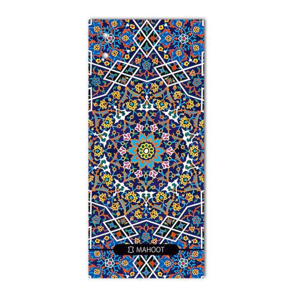 MAHOOT Imam Reza shrine-tile Design Sticker for Sony Xperia XA1، برچسب تزئینی ماهوت مدل Imam Reza shrine-tile Design مناسب برای گوشی Sony Xperia XA1