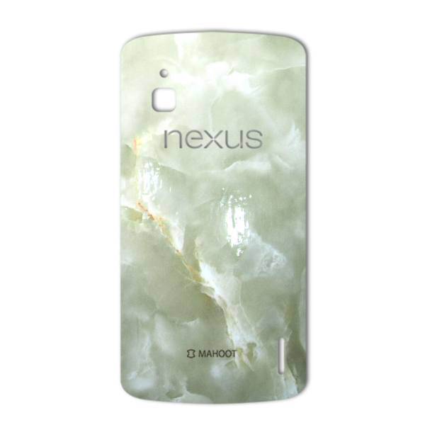 MAHOOT Marble-light Special Sticker for Google Nexus 4، برچسب تزئینی ماهوت مدل Marble-light Special مناسب برای گوشی Google Nexus 4