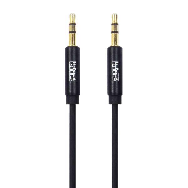 KNETPLUS Stereo AUX Cable 1.2m، کابل انتقال صدا AUX کی نت پلاس 1.2m