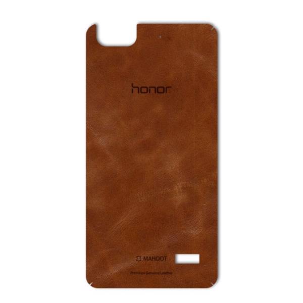 MAHOOT Buffalo Leather Special Sticker for Huawei Honor 4c، برچسب تزئینی ماهوت مدل Buffalo Leather مناسب برای گوشی Huawei Honor 4c