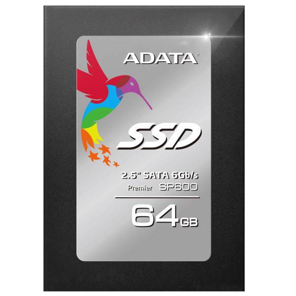ADATA Premier SP600 Internal SSD Drive - 64GB، حافظه SSD اینترنال ای دیتا مدل Premier SP600 ظرفیت 64 گیگابایت