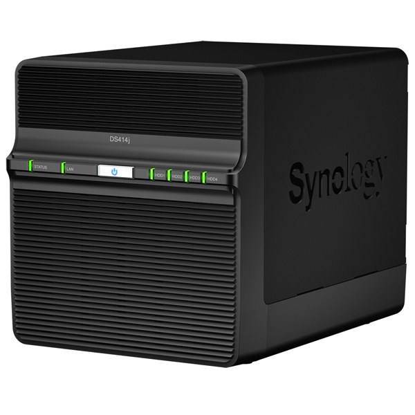 Synology DiskStation DS414j 4-Bay NAS Server، ذخیره ساز تحت شبکه 4Bay سینولوژی مدل دیسک استیشن DS414j