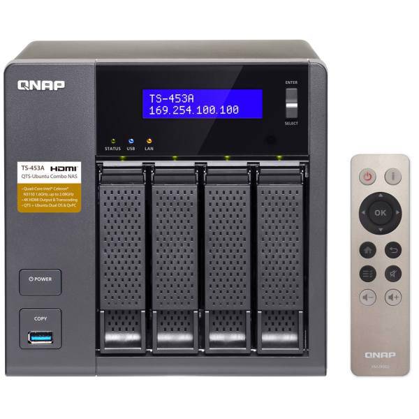 QNAP TS-453A NAS، ذخیره ساز تحت شبکه کیونپ مدل TS-453A