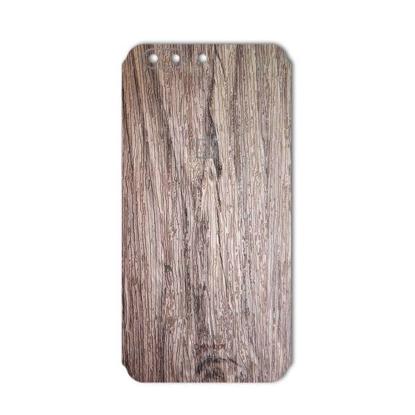 MAHOOT Walnut Texture Sticker for OnePlus 5، برچسب تزئینی ماهوت مدل Walnut Texture مناسب برای گوشی OnePlus 5