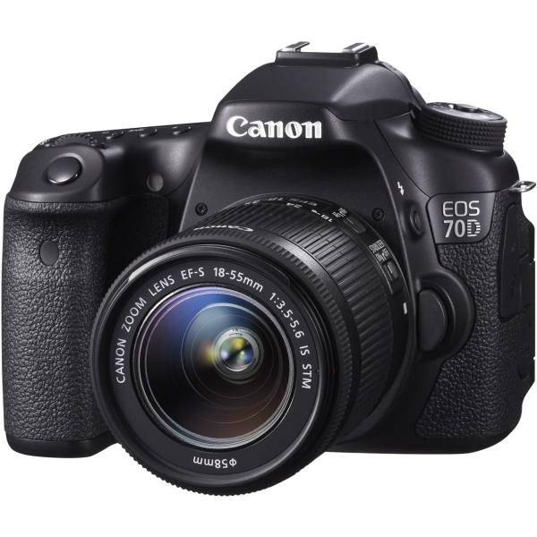 Canon EOS 70D + 18-55 IS STM Digital Camera، دوربین دیجیتال کانن مدل EOS 70D + 18-55 IS STM