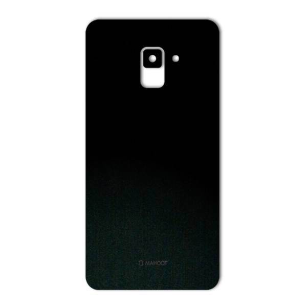 MAHOOT Black-suede Special Sticker for Samsung A8 Plus 2018، برچسب تزئینی ماهوت مدل Black-suede Special مناسب برای گوشی Samsung A8 Plus 2018