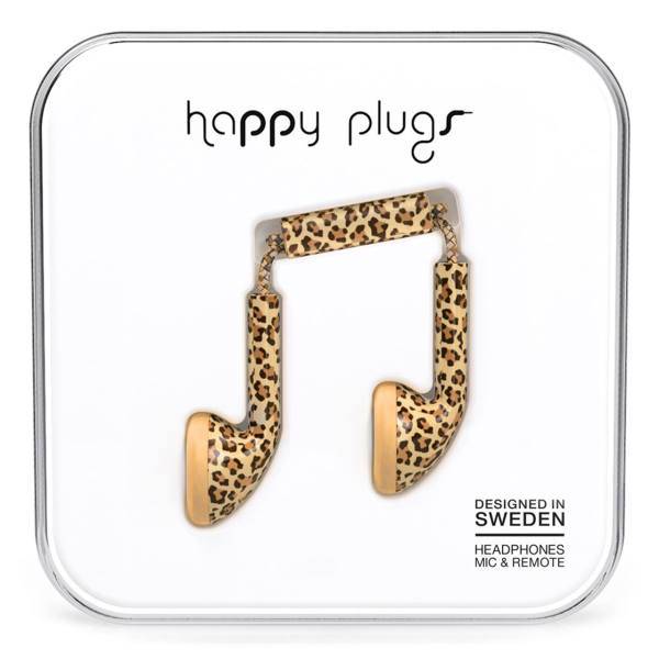 Happy Plugs Leopard Earbud، هدفون توگوشی هپی پلاگز مدل Leopard