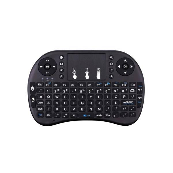 2.4GHz Wireless Mini Keyboard With Touchpad، مینی کیبورد بی سیم همراه با تاچ پد مدل WIFI 2.4GHz