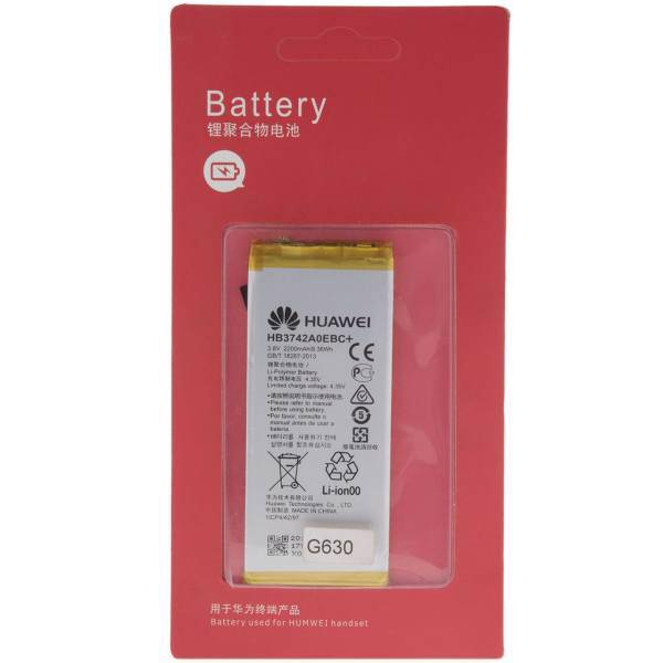 Huawei HB3742A0EBC Plus 2200mAh Mobile Phone Battery For Huawei G630، باتری موبایل هوآوی مدل HB3742A0EBC Plus با ظرفیت 2200mAh مناسب برای گوشی موبایل هوآوی G630