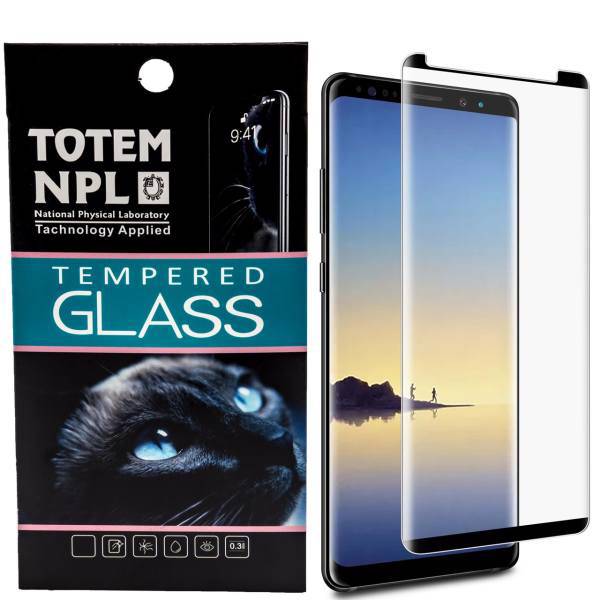 Totem Short 3D Full Glue Glass Screen Protector For Samsung Note 8، محافظ صفحه نمایش دور چسب شیشه ای توتم مدل Short 3D مناسب برای گوشی سامسونگ Note 8