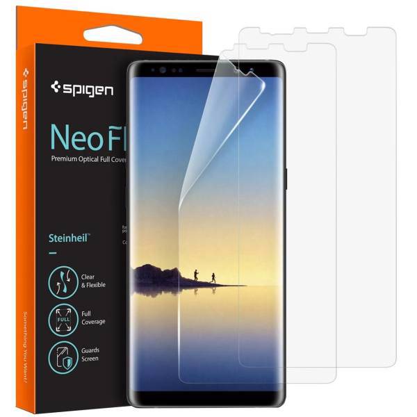Spigen Neo Flex 2 Pack Screen Protector For Samsung Galaxy Note 8، محافظ صفحه نمایش اسپیگن مدل Neo Flex 2 Pack مناسب برای گوشی موبایل سامسونگ Galaxy Note 8