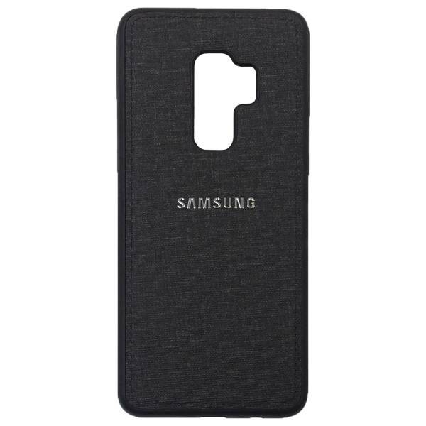 TPU Cloth Design Cover For Samsung Galaxy S9 Plus، کاور ژله ای طرح پارچه مناسب برای گوشی موبایل سامسونگ Galaxy S9 Plus