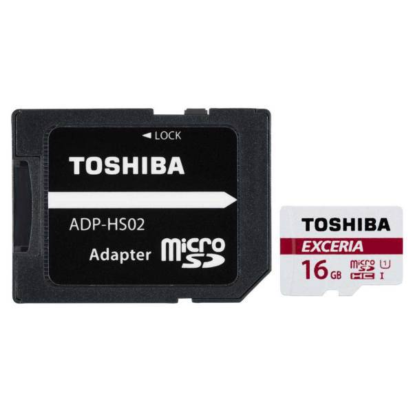 Toshiba Exceria M302 UHS-IU3 90 MBps SDHC 16 GB، کارت حافظه MicroSDHC توشیبا مدل Exceria M302 کلاس 10 استاندارد UHS-I U3 سرعت 90MBps ظرفیت 16GB