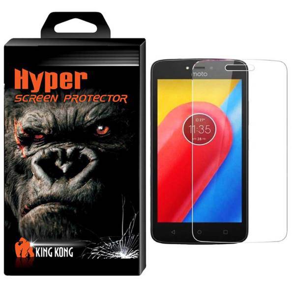 Hyper Protector King Kong Tempered Glass Screen Protector For Motorola Moto C، محافظ صفحه نمایش شیشه ای کینگ کونگ مدل Hyper Protector مناسب برای گوشی موتورولا Moto C