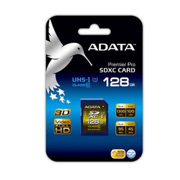ADATA Premier Pro 128GB SDHC/SDXC UHS-I U1، کارت حافظه Premier Pro 128GB SDHC/SDXC UHS-I U1
