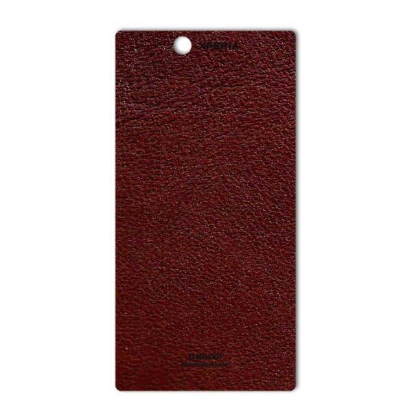 MAHOOT Natural Leather Sticker for Sony Xperia Z Ultra، برچسب تزئینی ماهوت مدلNatural Leather مناسب برای گوشی Sony Xperia Z Ultra