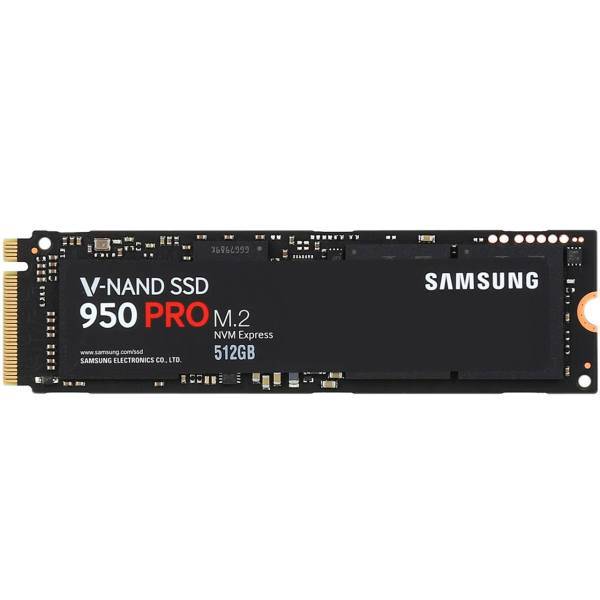 Samsung 950 Pro M.2 2280 SSD - 512GB، حافظه SSD سایز M.2 2280 سامسونگ مدل 950Pro ظرفیت 512 گیگابایت