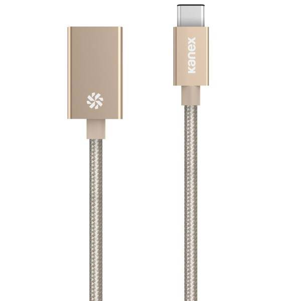 Kanex KU3CAPV1-GD USB-C To USB 3.0 Adapter، مبدل USB-C به USB 3.0 کنکس مدل KU3CAPV1-GD