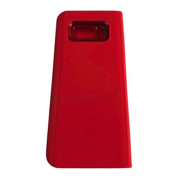 Clear View Standing Flip Cover For S8 Plus، کیف کلاسوری مدل Clear View Standing مناسب برای گوشی موبایل S8 PLUS