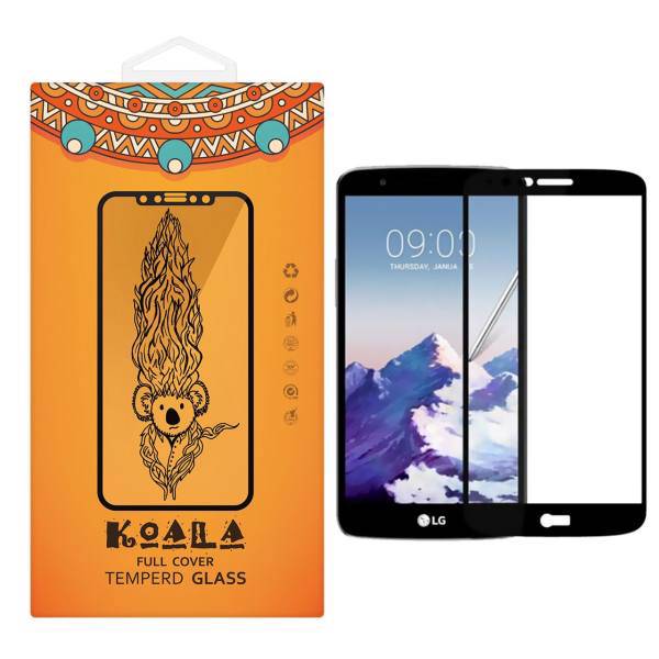 KOALA Full Cover Glass Screen Protector For LG Stylus 3، محافظ صفحه نمایش شیشه ای کوالا مدل Full Cover مناسب برای گوشی موبایل ال جی Stylus 3