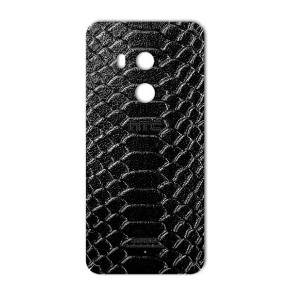 MAHOOT Snake Leather Special Sticker for HTC U11 Plus، برچسب تزئینی ماهوت مدل Snake Leather مناسب برای گوشی HTC U11 Plus
