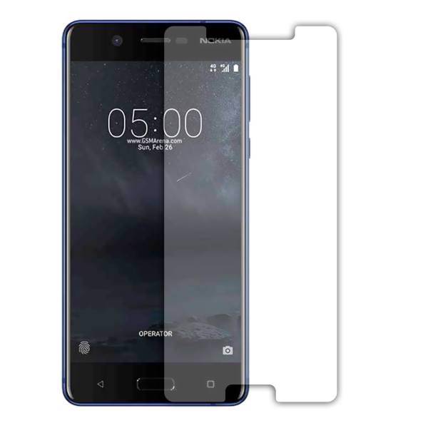 Tempered Glass Screen Protector For Nokia 5، محافظ صفحه نمایش شیشه ای مدل Tempered مناسب برای گوشی موبایل نوکیا 5