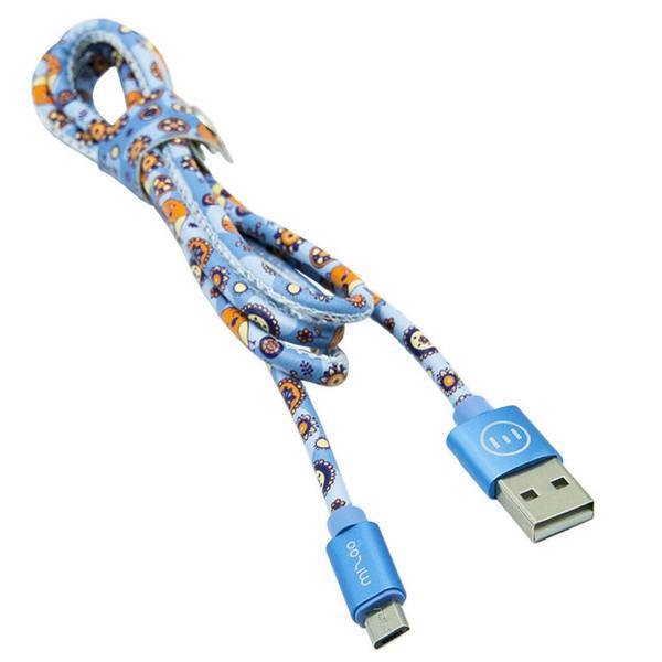 Mizoo X51 USB to microUSB Cable 1m، کابل تبدیل USB به microUSB میزو مدل X51 طول 1 متر