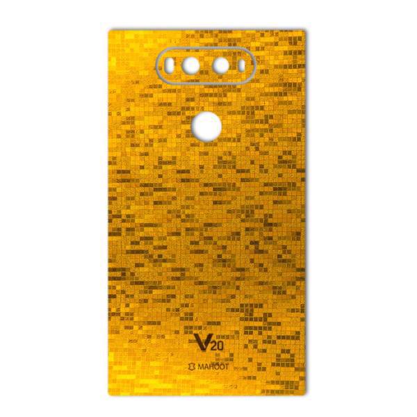 MAHOOT Gold-pixel Special Sticker for LG V20، برچسب تزئینی ماهوت مدل Gold-pixel Special مناسب برای گوشی LG V20