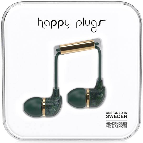 Happy Plugs In-Ear Marble Headphones، هدفون هپی پلاگز مدل In-Ear Marble