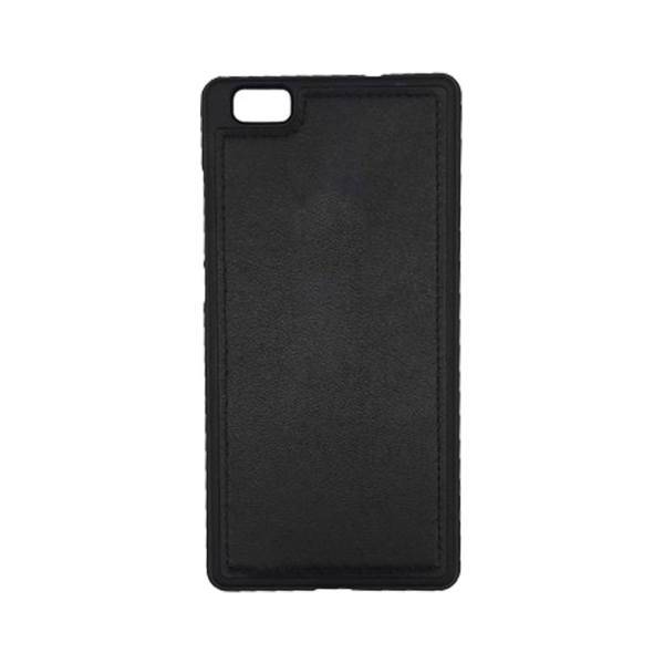 Leather Jelly Cover For Huawei P8 Lite، کاور ژله ای طرح چرم مناسب برای گوشی موبایل هوآوی P8 Lite