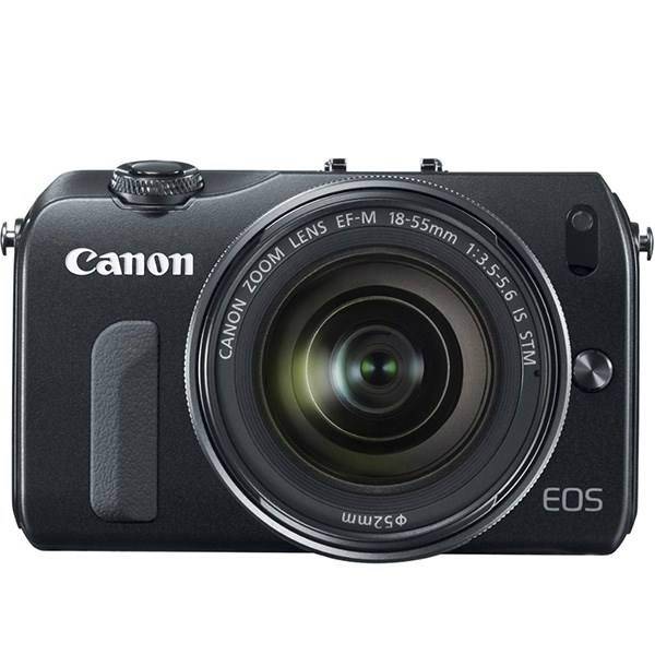 Canon EOS M 18-55mm f/3.5-5.6 IS STM + 22mm f/2 STM + Speedlite 90 EX+EF/EFS Lens Adapter، دوربین دیجیتال کانن ای او اس ام