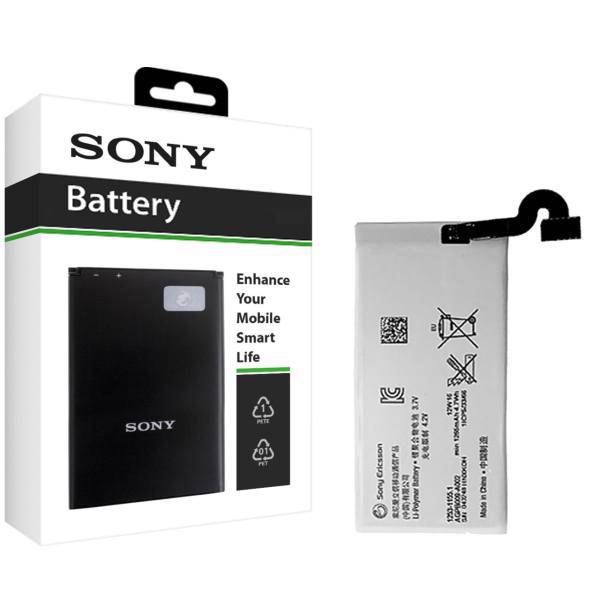 Sony AGPB009-A002 1265mAh Mobile Phone Battery For Sony Xperia Sola، باتری موبایل سونی مدل AGPB009-A002 با ظرفیت 1265mAh مناسب برای گوشی موبایل سونی Xperia Sola
