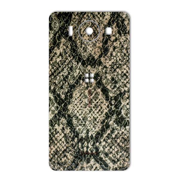 MAHOOT Jungle-python Texture Sticker for Microsoft Lumia 950، برچسب تزئینی ماهوت مدلJungle-python Texture مناسب برای گوشی Microsoft Lumia 950