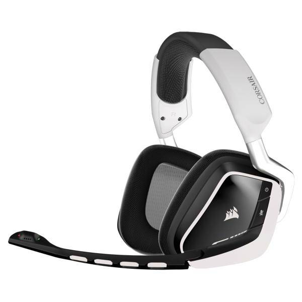 Corsair VOID Wireless Dolby 7.1 RGB White Jacket Gaming Headset، هدست مخصوص بازی کورسیر مدل VOID Wireless Dolby 7.1 RGB White Jacket