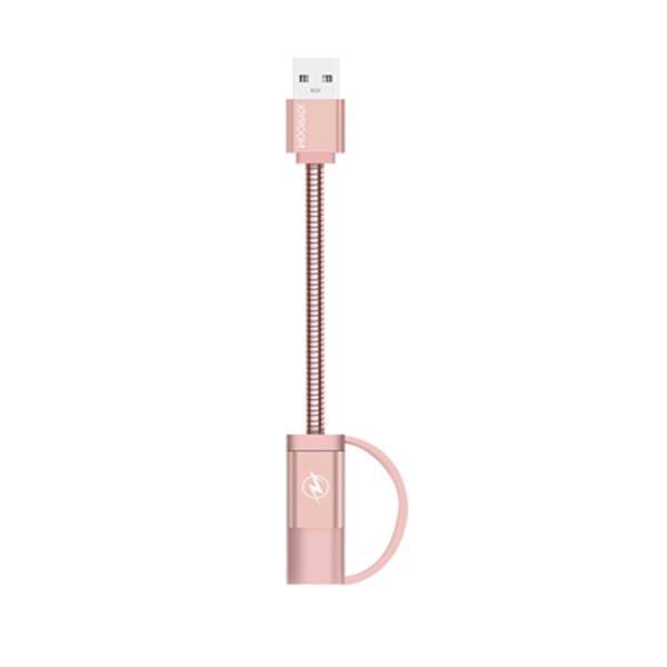 JOYROOM S-M329 Lightning to usb Cable 10CM، کابل تبدیل USB به لایتنینگ جویروم مدل S-M329 به طول 10 سانتی متر
