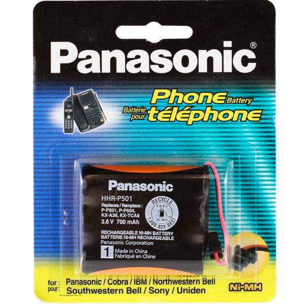 Panasonic HHR-P501E/1B Battery، باتری تلفن بی سیم پاناسونیک مدل HHR-P501E/1B