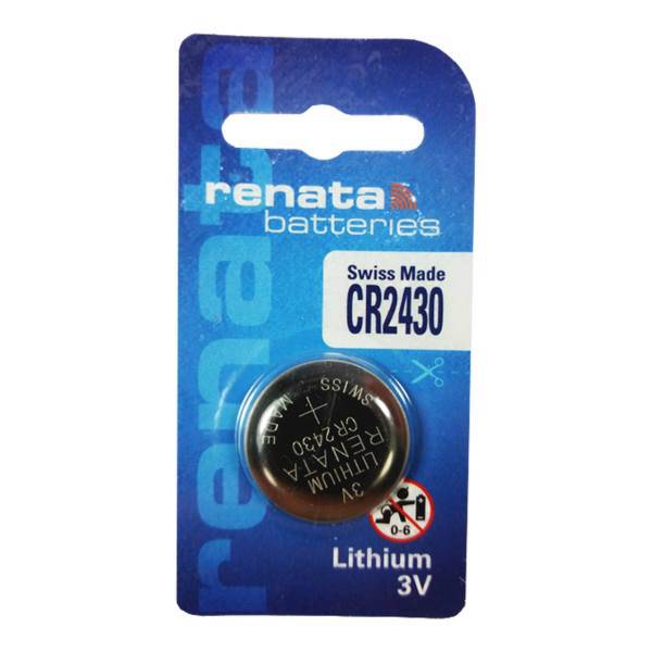 Renata CR2430 Lithium Battery، باتری سکه ای رناتا مدل CR2430