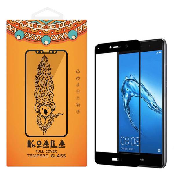 KOALA Full Cover Glass Screen Protector For Huawei Y7 Prime/Y7 2017، محافظ صفحه نمایش شیشه ای کوالا مدل Full Cover مناسب برای گوشی موبایل هوآوی Y7 Prime/Y7 2017